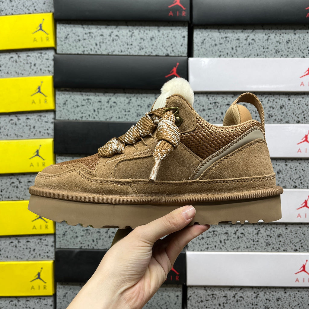 UGG Low-Top Platform Sneakers in Chestnut