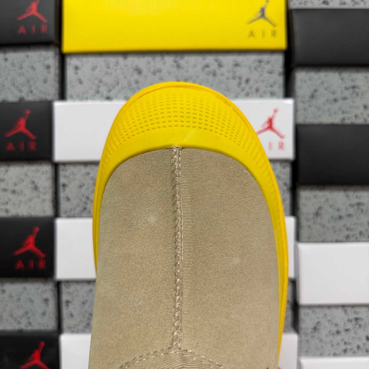 UGG Lug-Sole Slip-On Shoes in Sand & Yellow