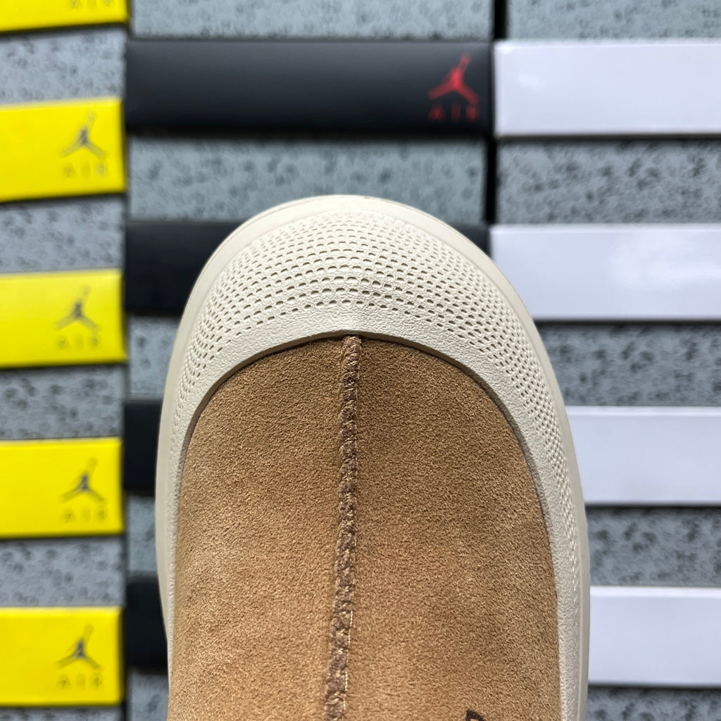 UGG Platform Slip-On Shoes in Chestnut & Cream