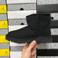 UGG Mini Pull-On Ankle Boots in Black
