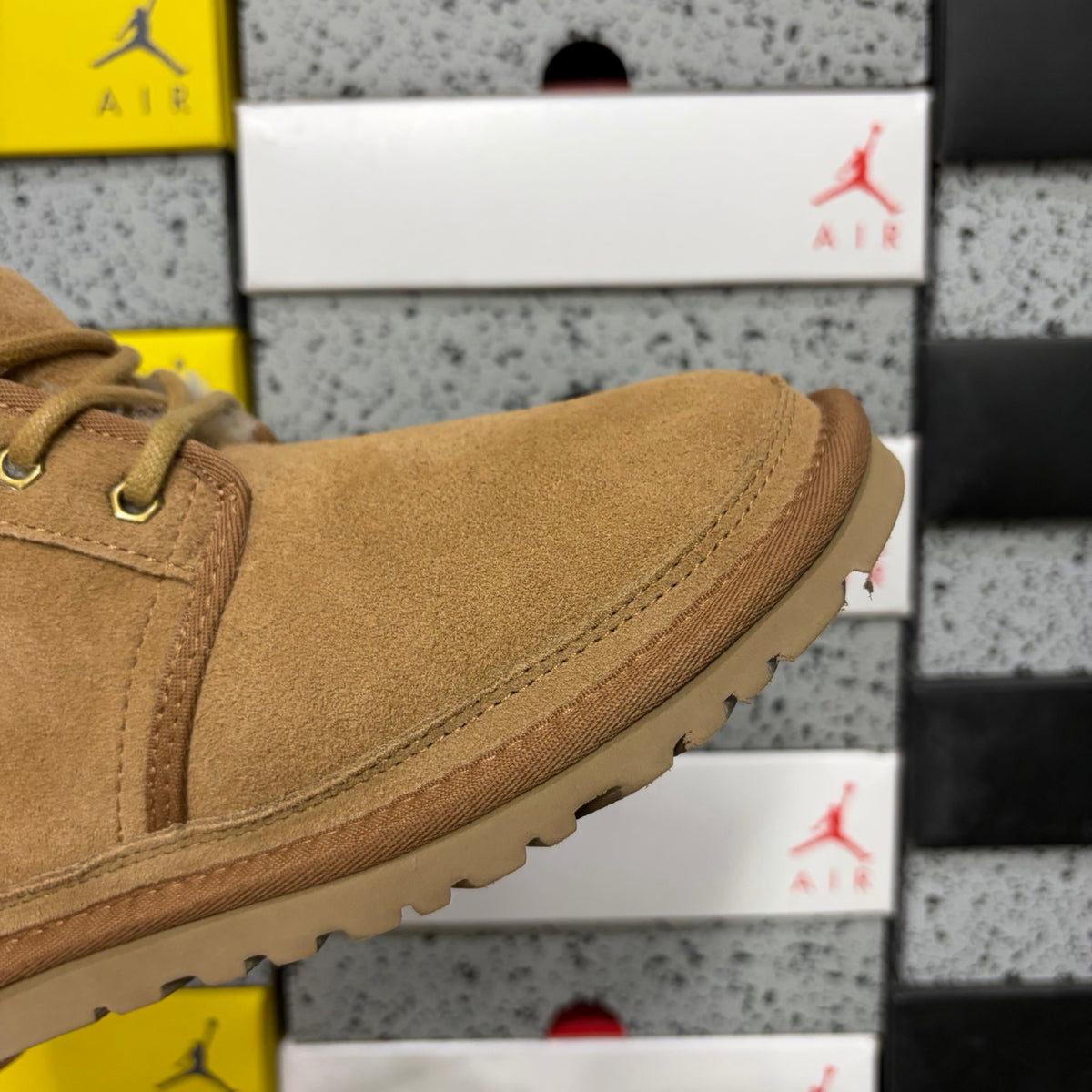 UGG Lace-Up Chukka Ankle Boots in Chestnut