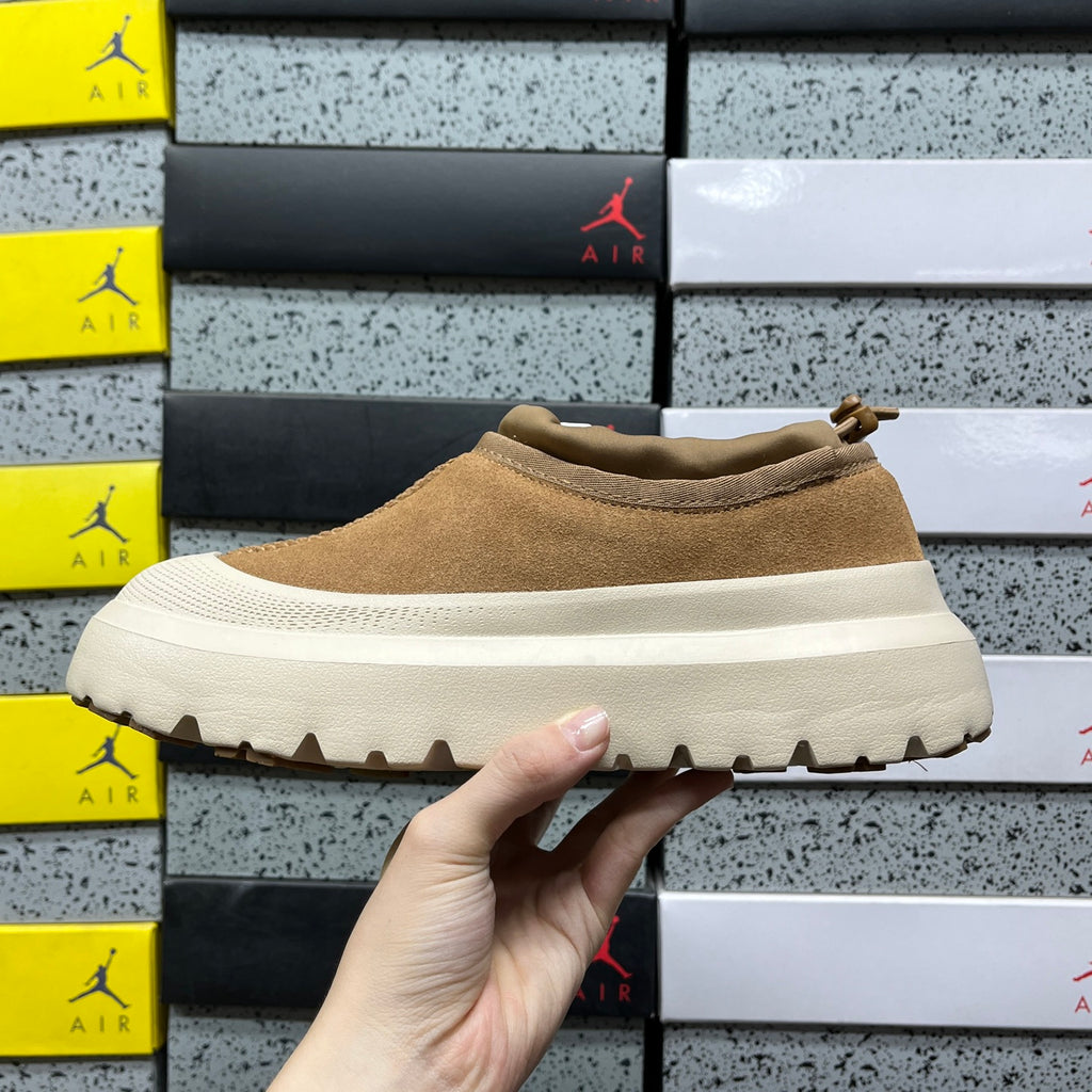 UGG Platform Slip-On Shoes in Chestnut & Cream