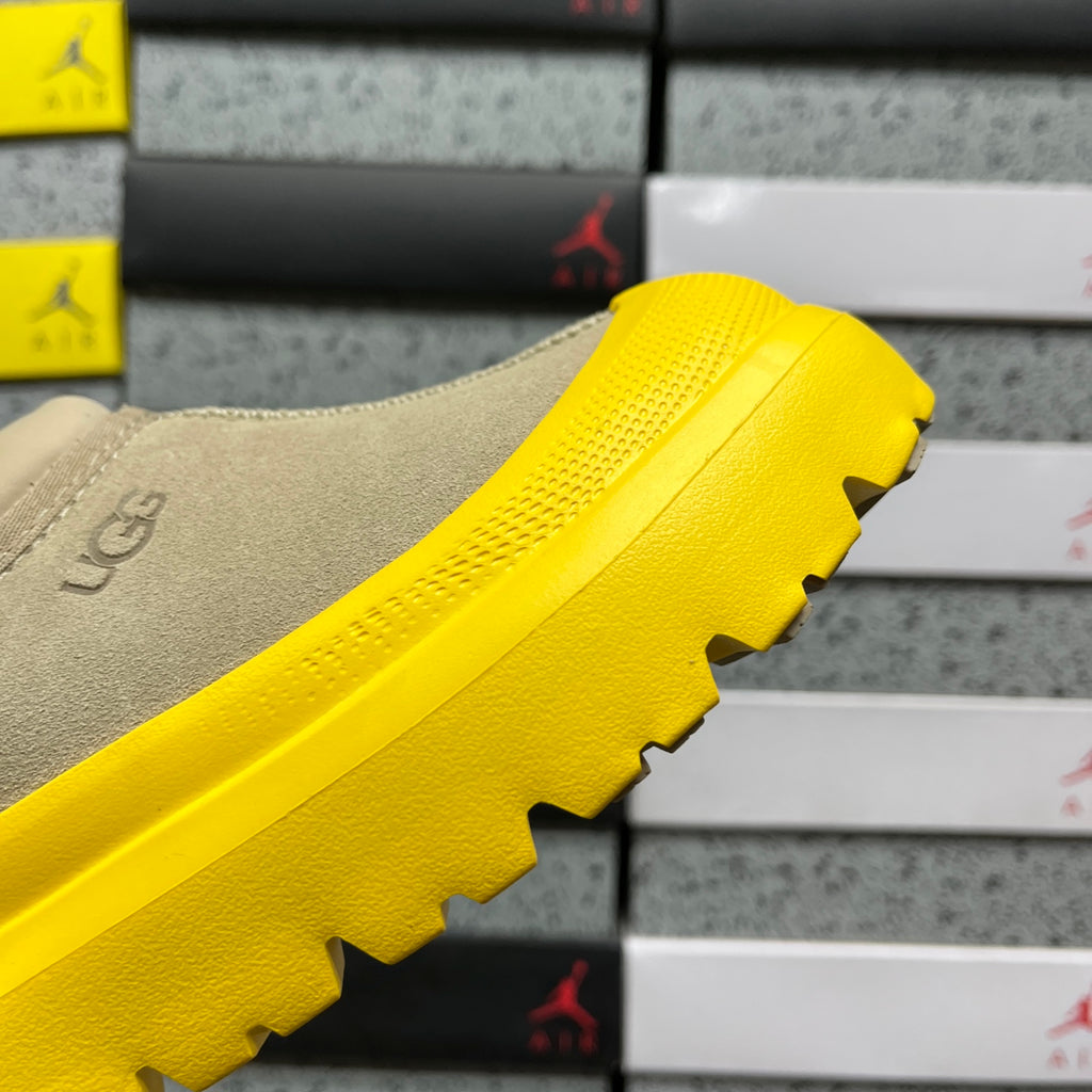UGG Platform Slip-On Shoes in Sand & Yellow