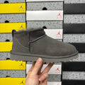 UGG Mini Pull-On Ankle Boots in Grey