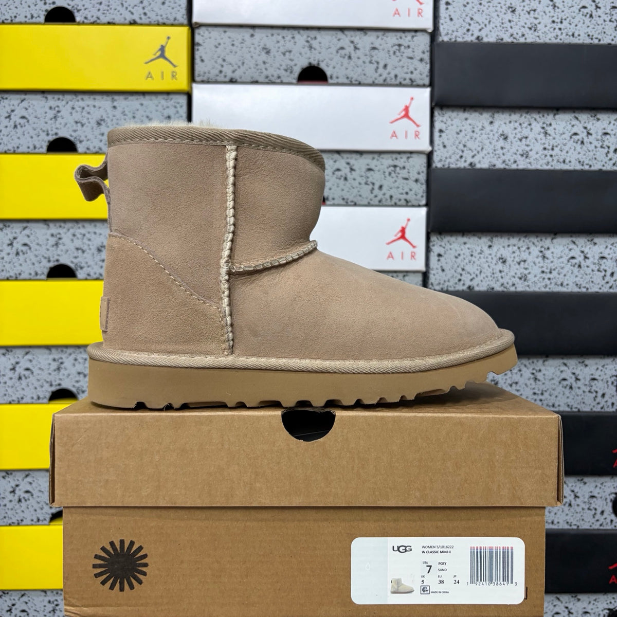UGG Mid-Calf Pull-On Boots in Sand