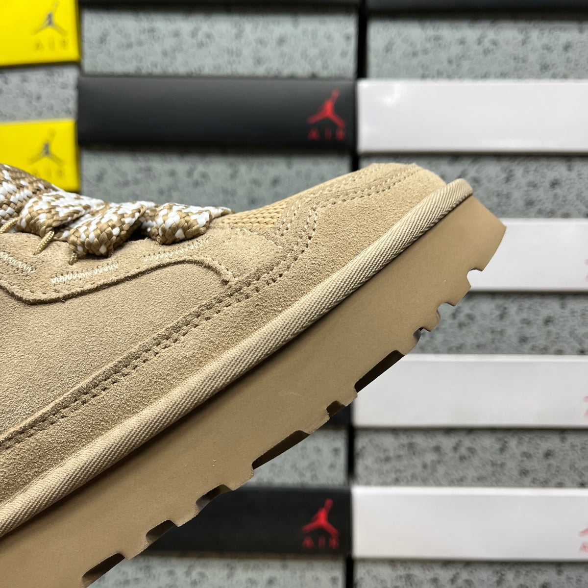UGG Low-Top Platform Sneakers in Sand