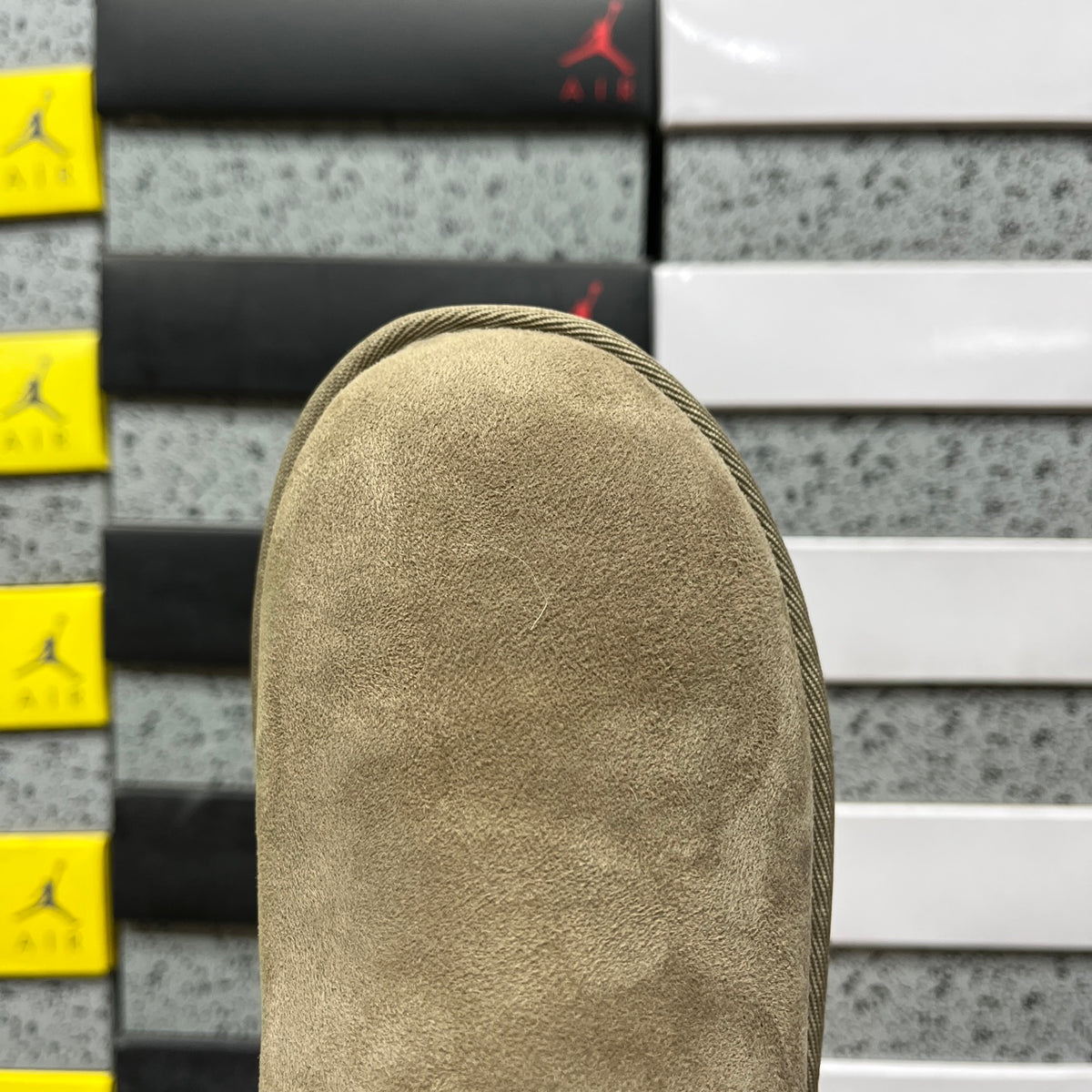 UGG Mini Pull-On Ankle Boots in Antelope Brown