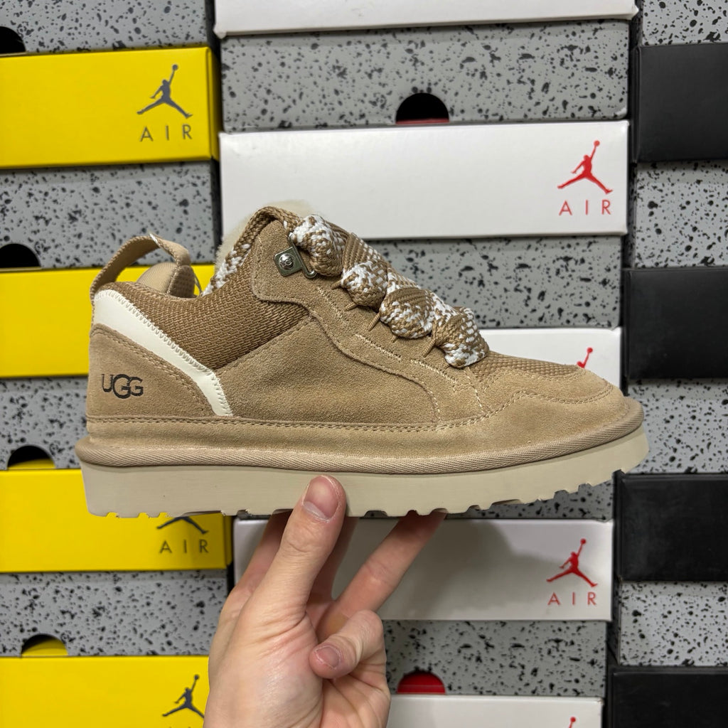 UGG Low-Top Lace-Up Sneakers in Sand