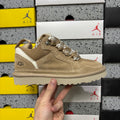 UGG Low-Top Lace-Up Sneakers in Sand