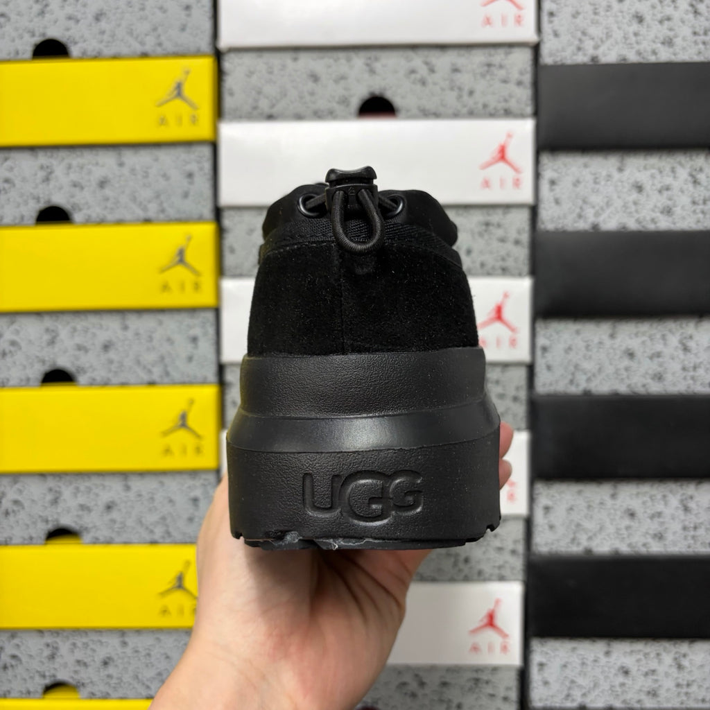 UGG Lug-Sole Slip-On Shoes in Black