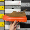 UGG Lug-Sole Slip-On Shoes in Chestnut & Orange