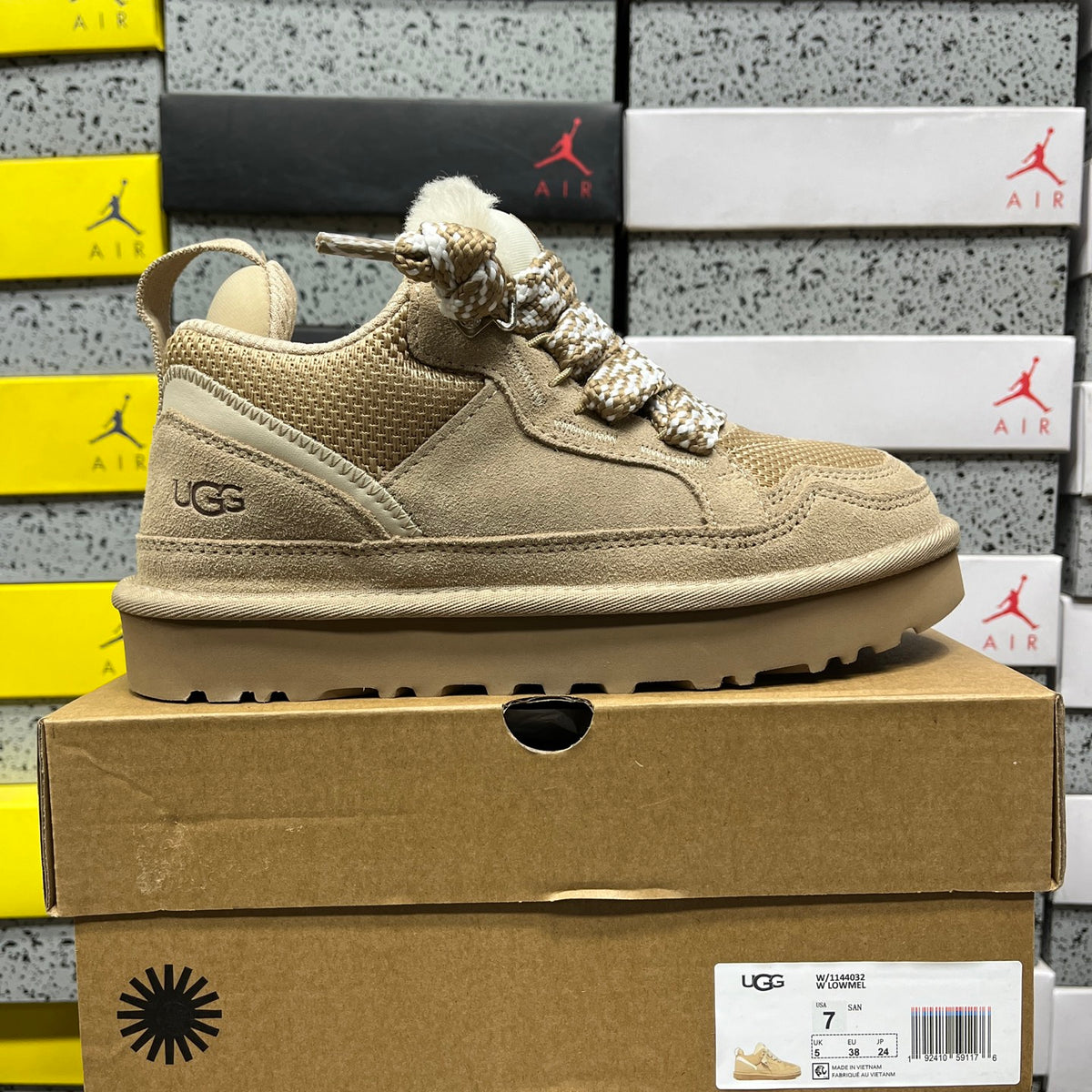UGG Low-Top Platform Sneakers in Sand