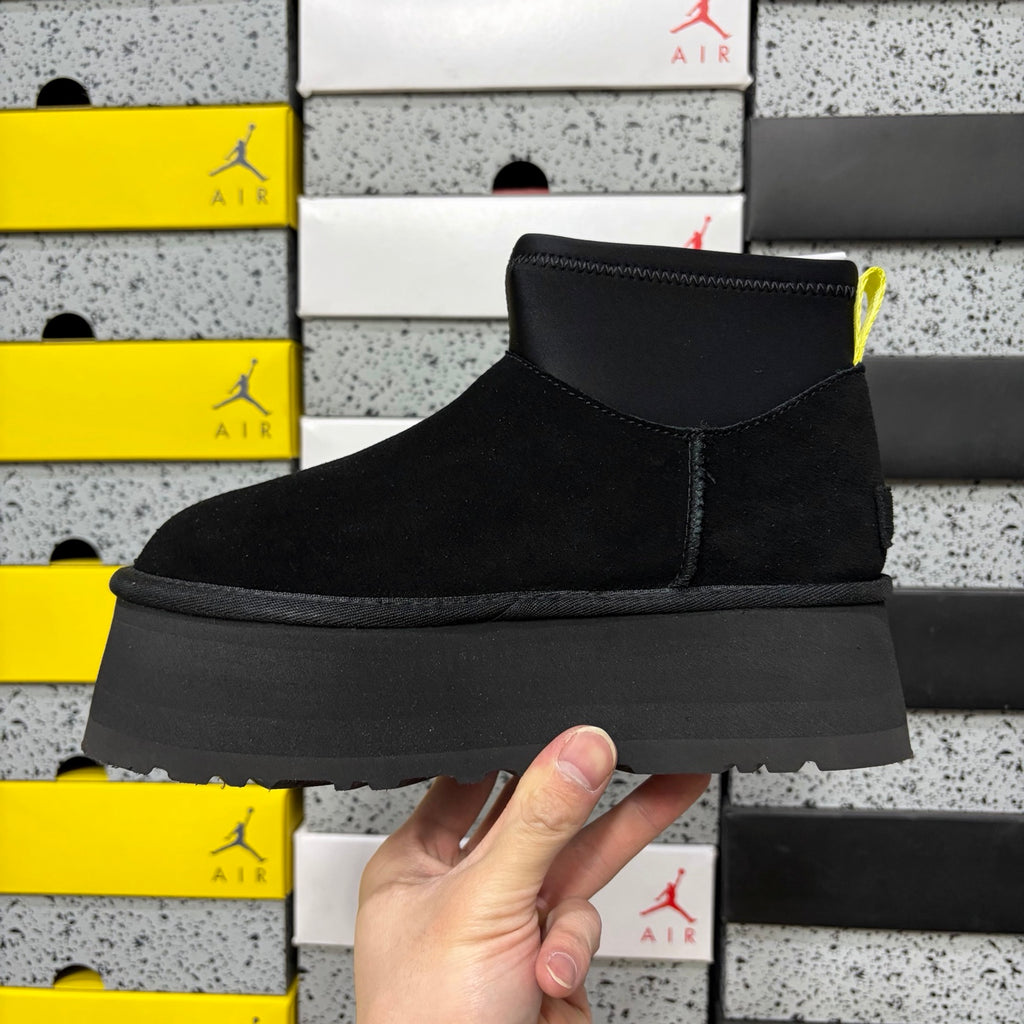 UGG Platform Ankle Boots in Black
