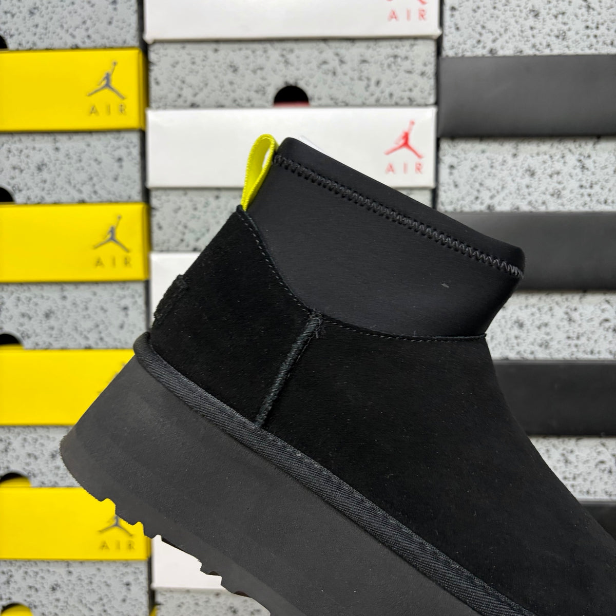 UGG Platform Ankle Boots in Black