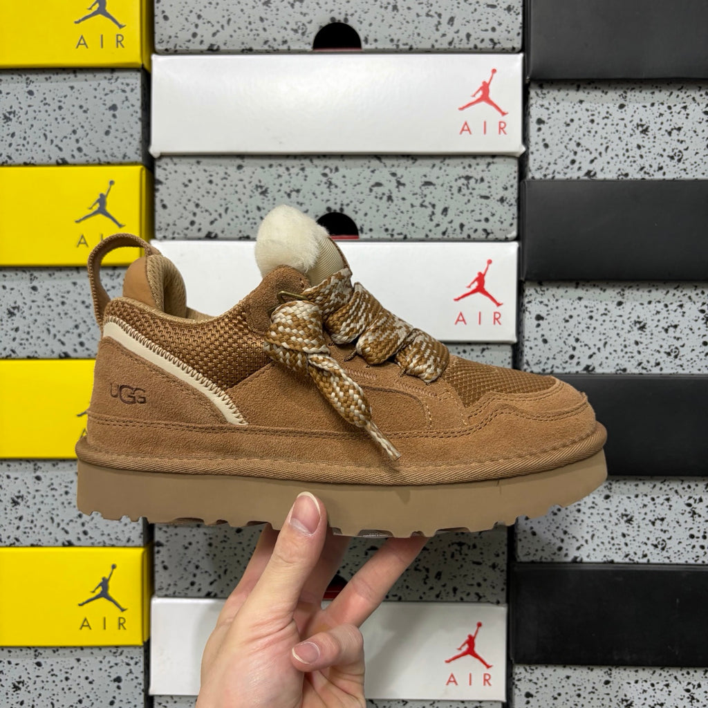 UGG Low-Top Platform Sneakers in Chestnut