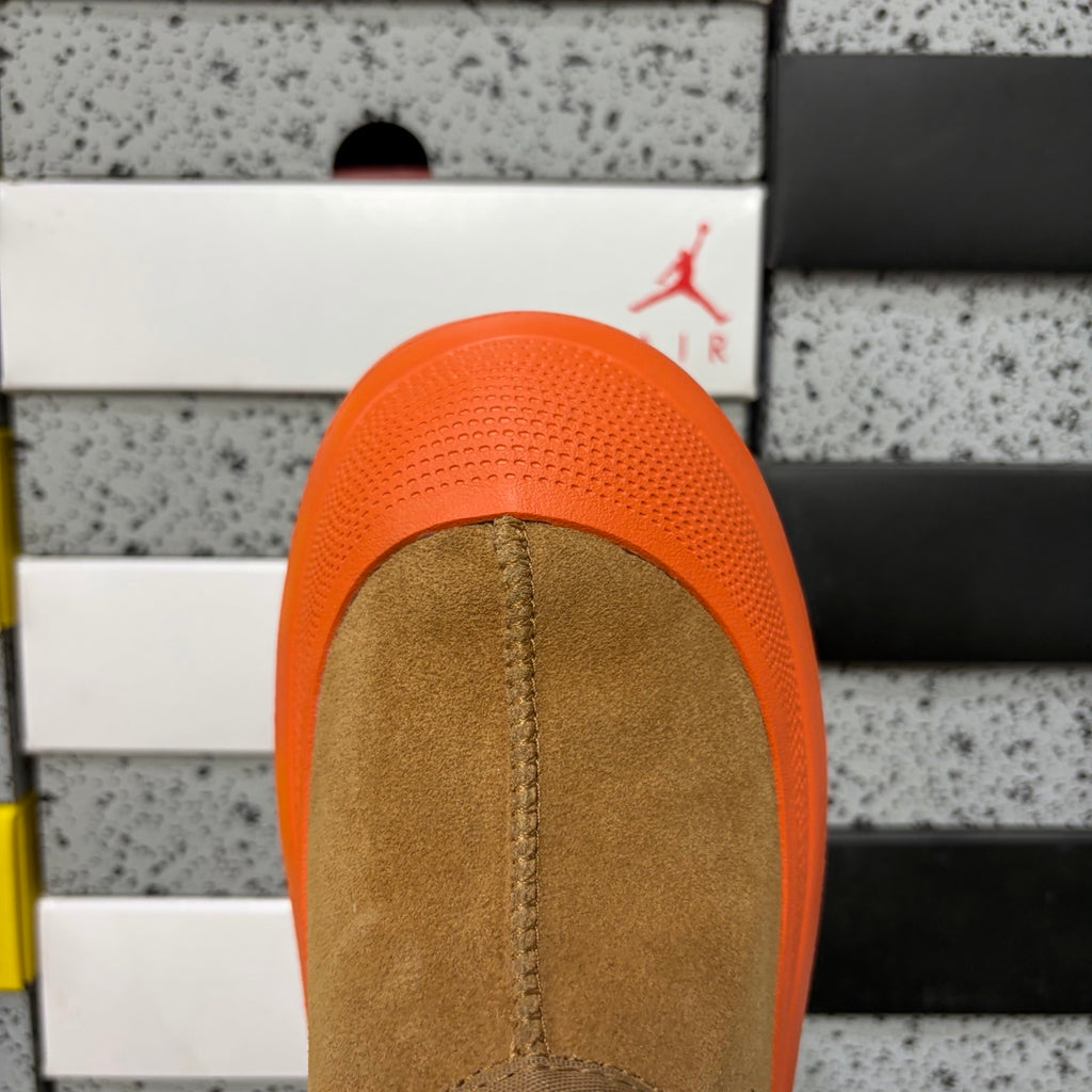 UGG Lug-Sole Slip-On Shoes in Chestnut & Orange