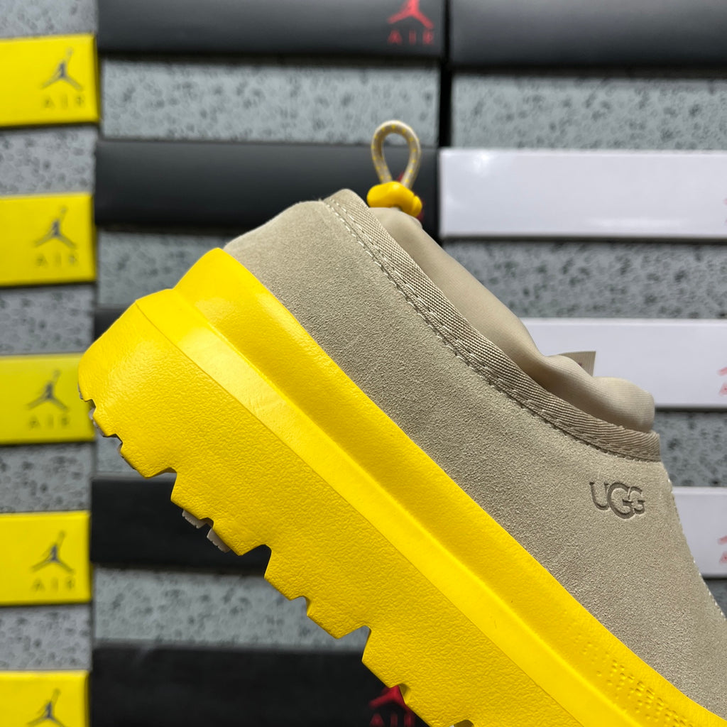 UGG Platform Slip-On Shoes in Sand & Yellow