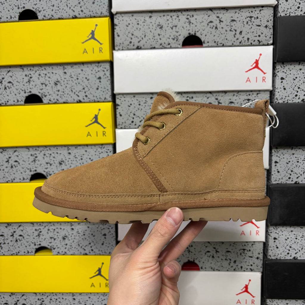 UGG Lace-Up Chukka Ankle Boots in Chestnut