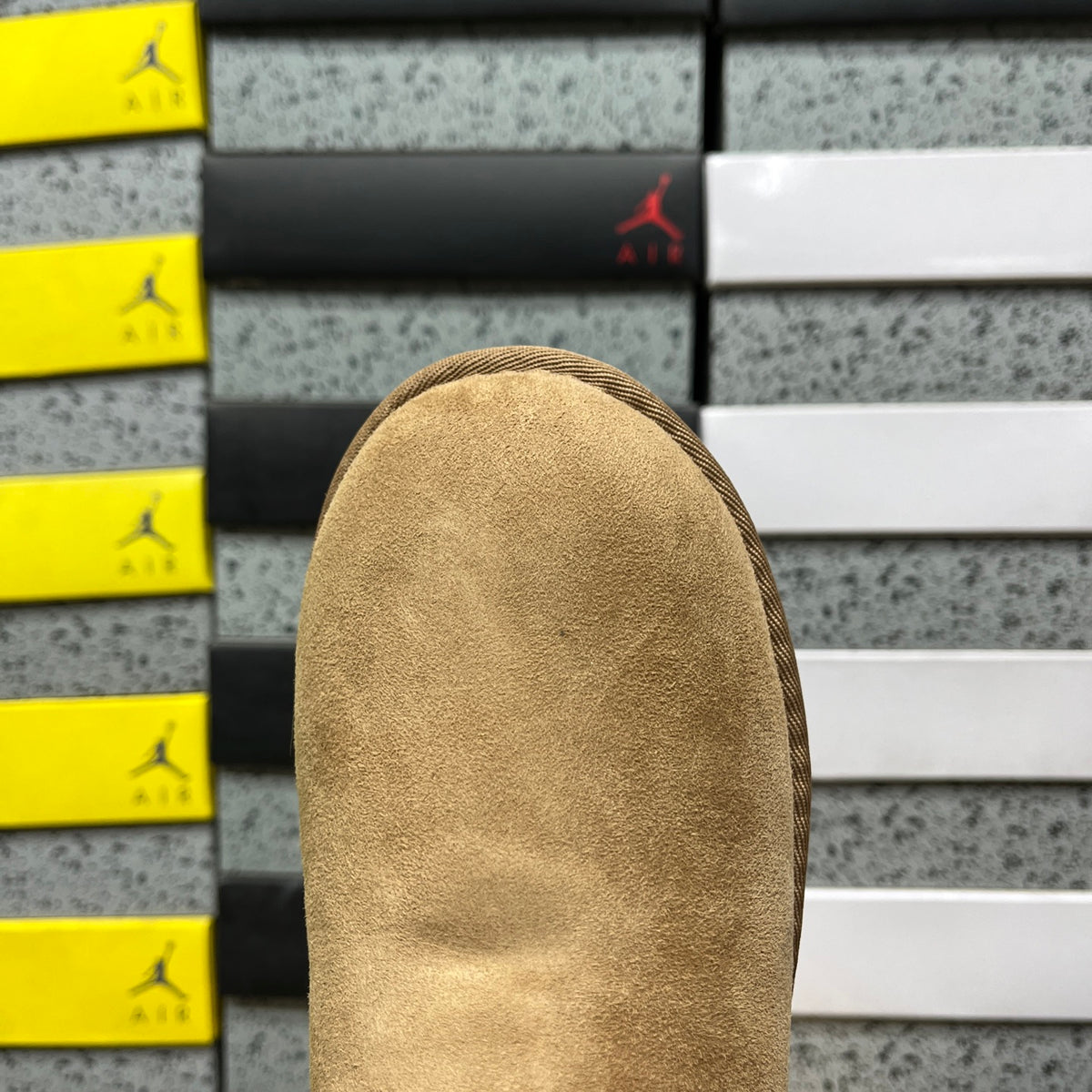 UGG Mid-Calf Button Boots in Chestnut