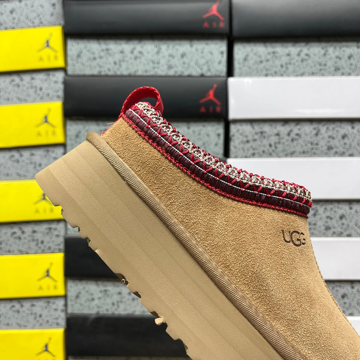 UGG Platform Slip-On Shoes in Chestnut