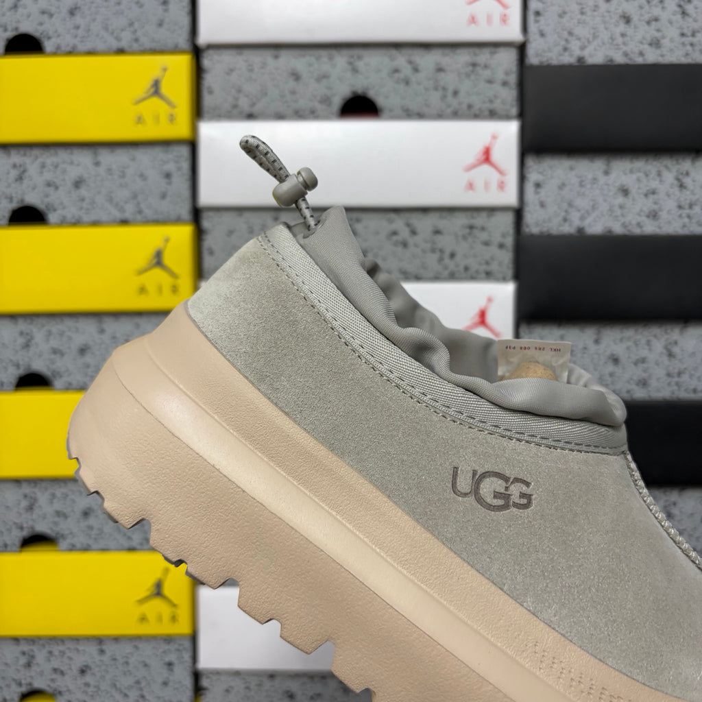 UGG Lug-Sole Slip-On Shoes in Chestnut & Cream