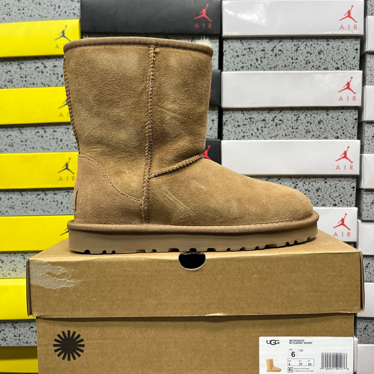 UGG Mid-Calf Pull-On Boots in Chestnut