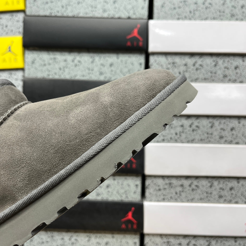 UGG Mini Pull-On Ankle Boots in Grey