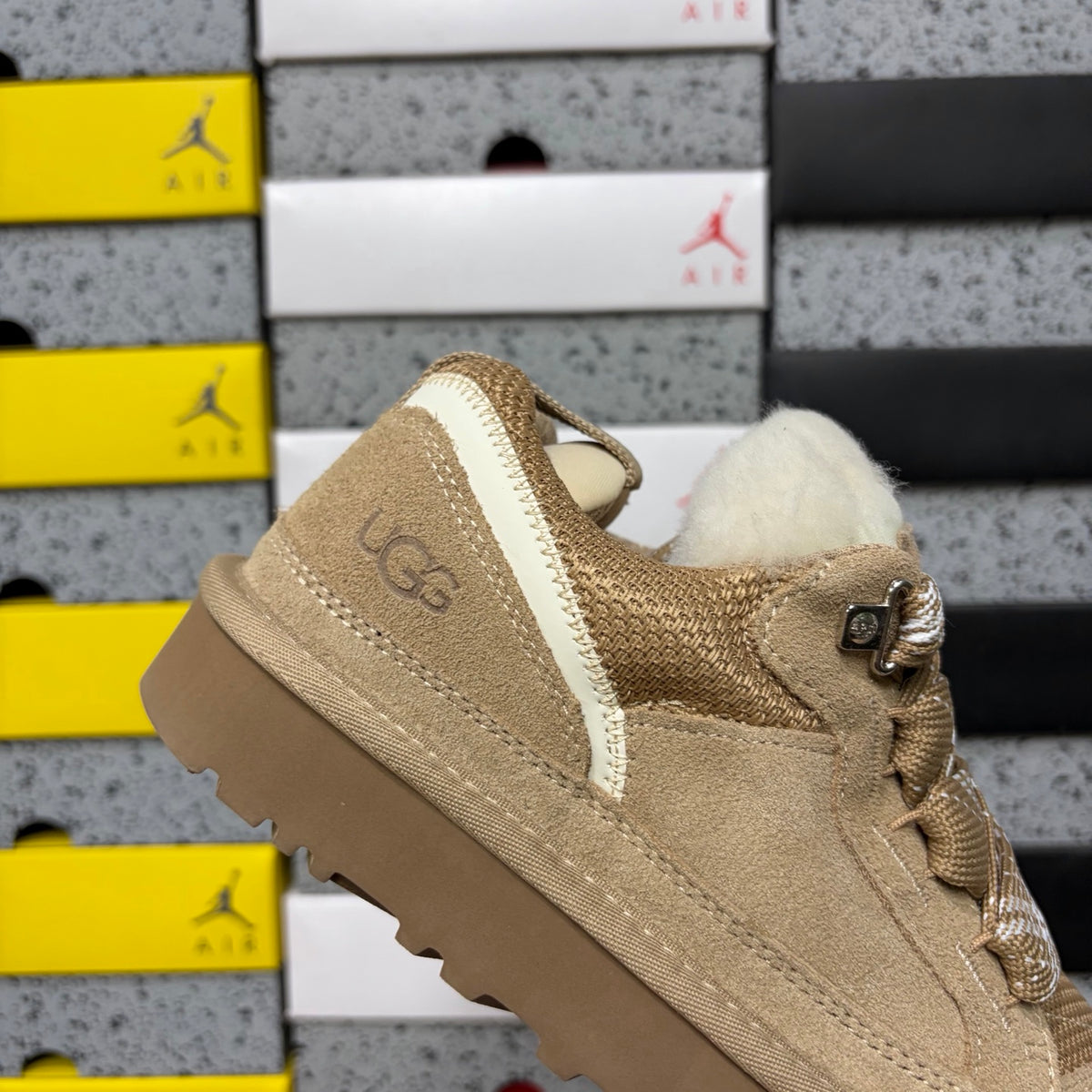 UGG Low-Top Platform Sneakers in Sand