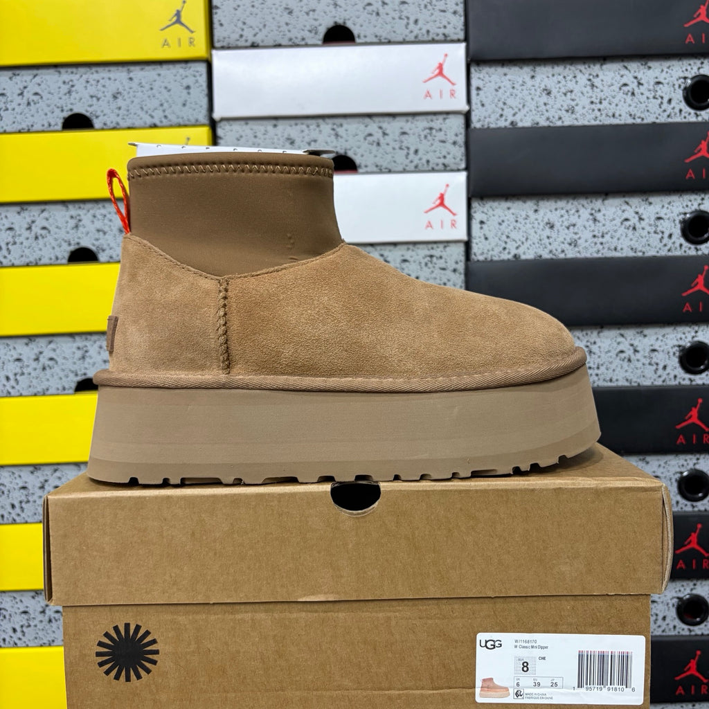 UGG Platform Ankle Boots in Brown