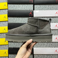 UGG Mini Platform Ankle Boots in Grey