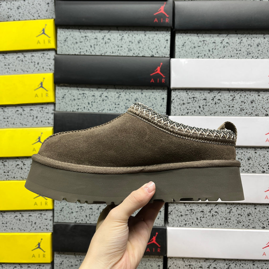 UGG Platform Slip-On Shoes in Walnut