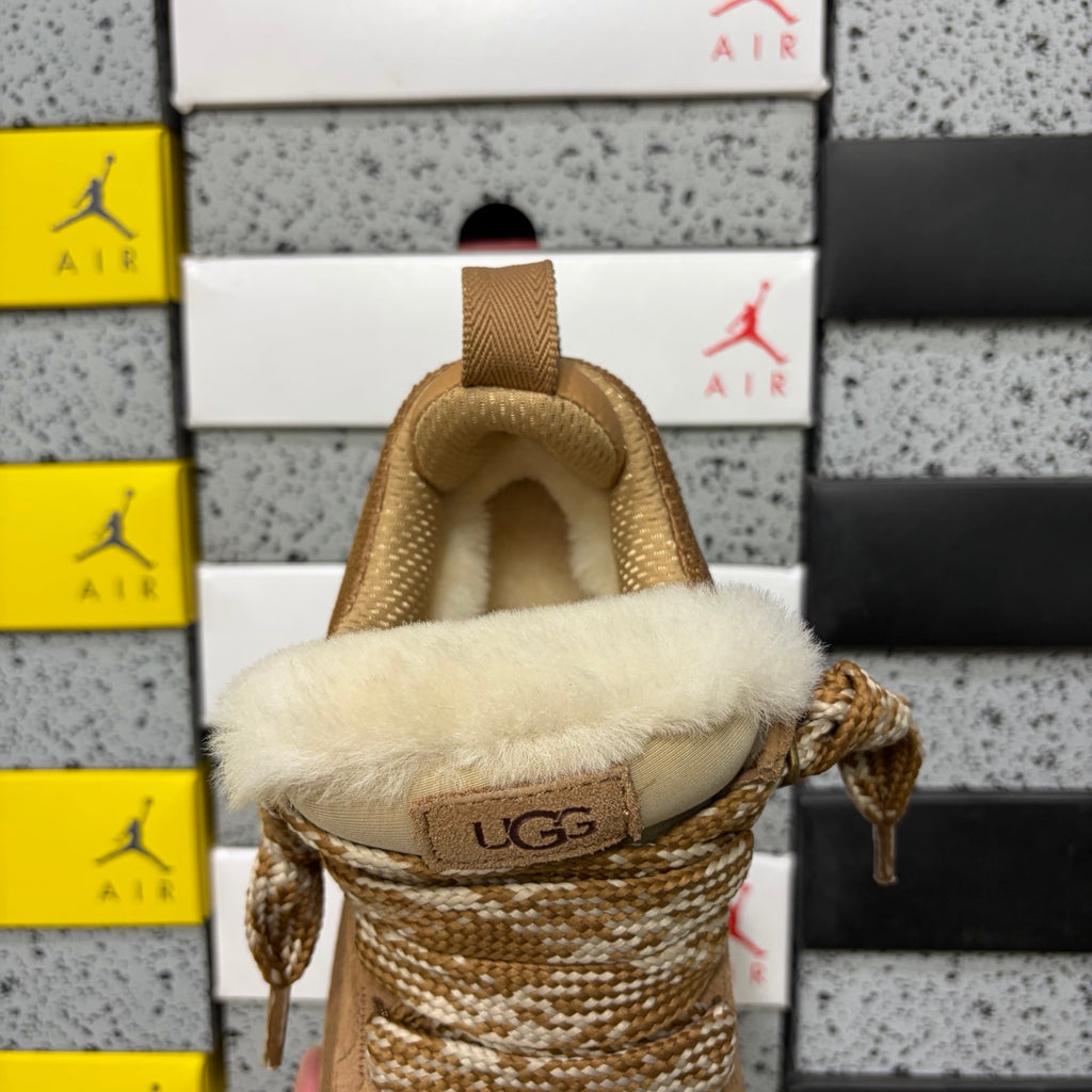 UGG Low-Top Platform Sneakers in Chestnut