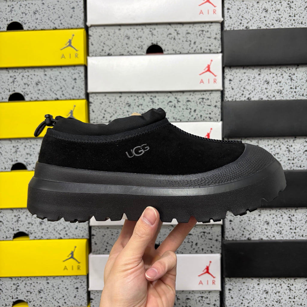 UGG Lug-Sole Slip-On Shoes in Black