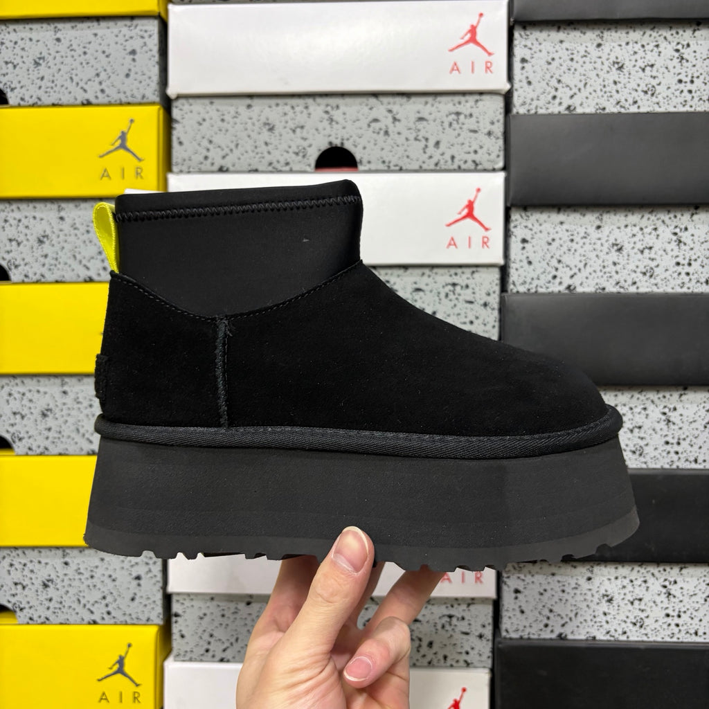 UGG Platform Ankle Boots in Black