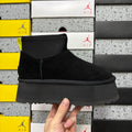 UGG Platform Ankle Boots in Black