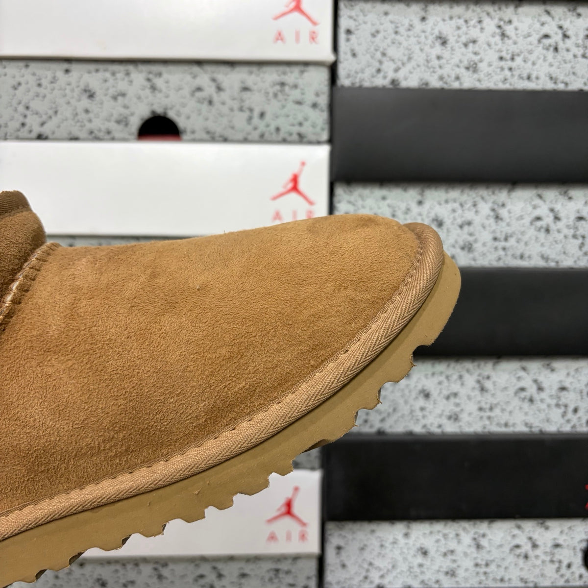 UGG Mini Pull-On Ankle Boots in Chestnut