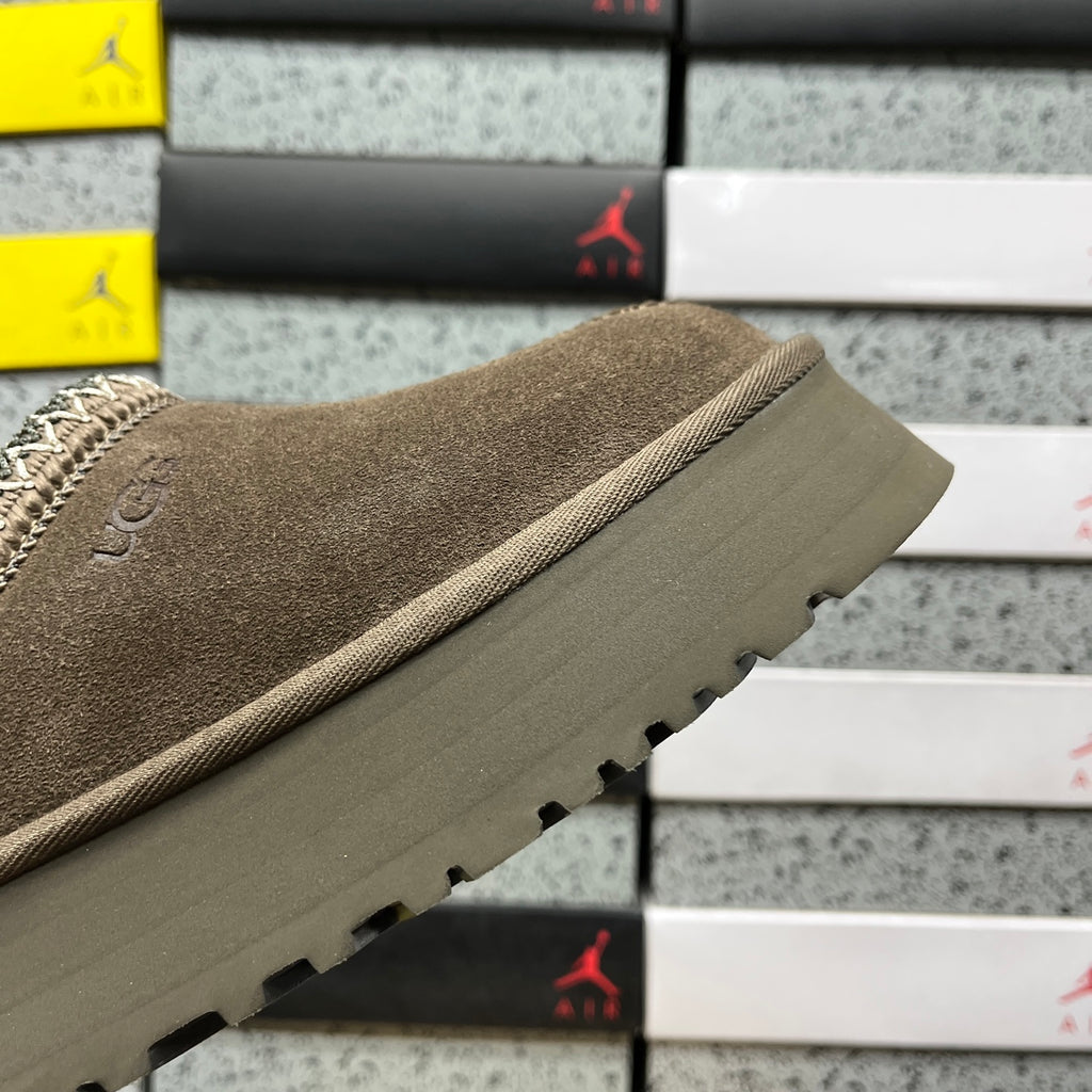 UGG Platform Slip-On Shoes in Walnut