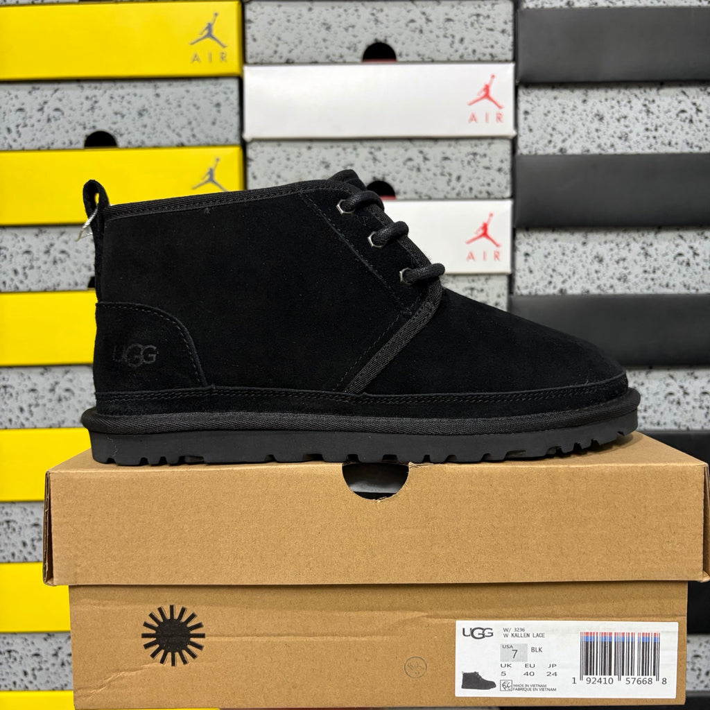 UGG Lace-Up Chukka Ankle Boots in Black