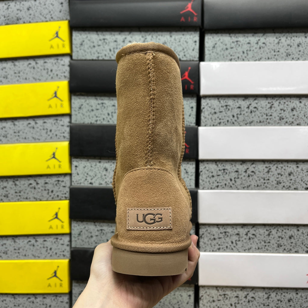 UGG Mid-Calf Pull-On Boots in Chestnut