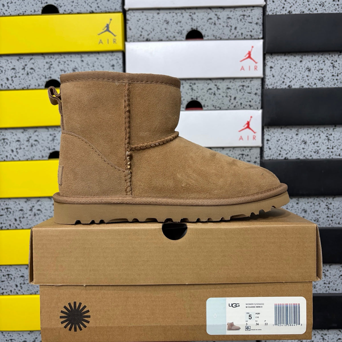 UGG Mid-Calf Pull-On Boots in Chestnut