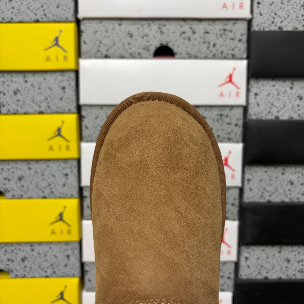 UGG Mini Pull-On Ankle Boots in Chestnut