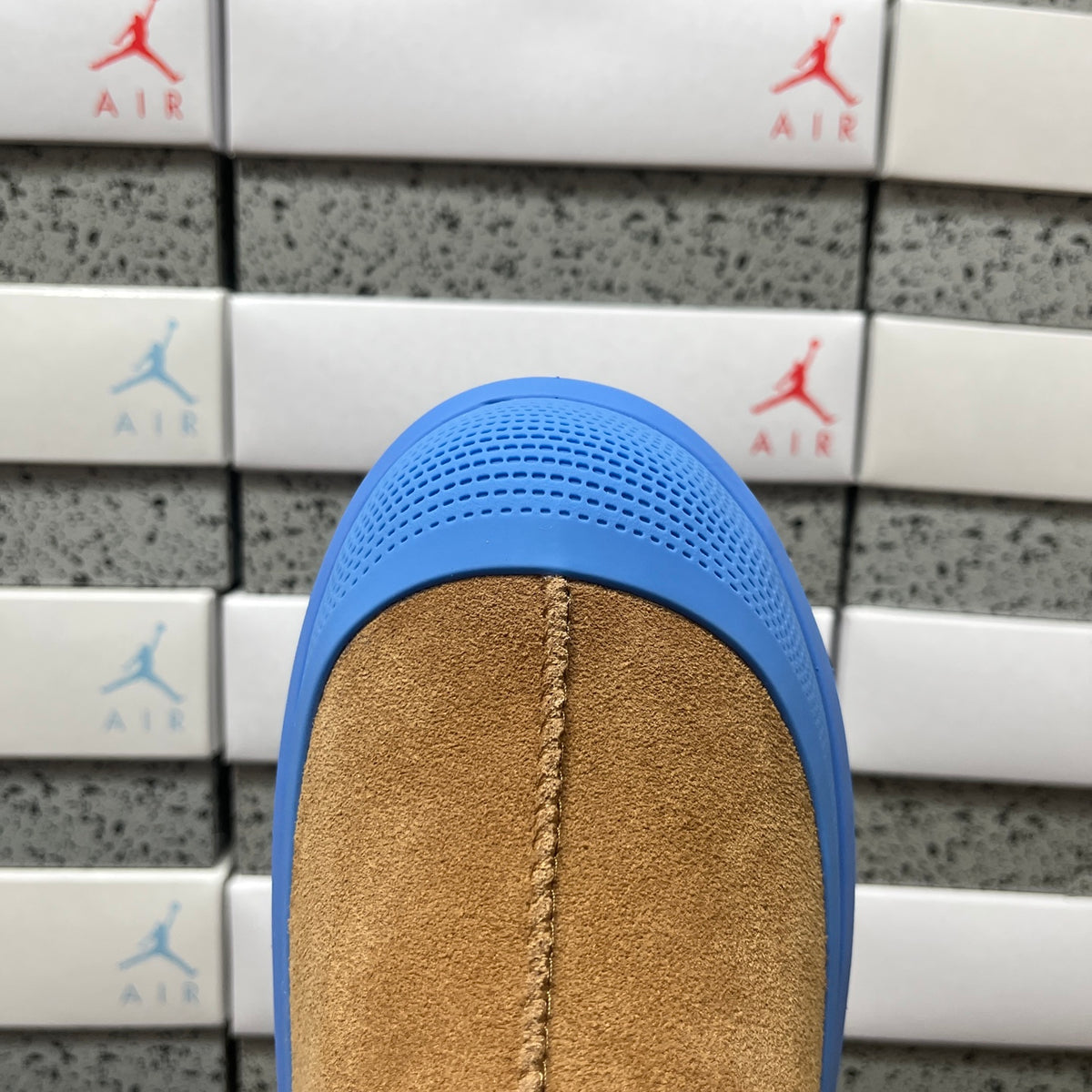 UGG Lug-Sole Slip-On Shoes in Chestnut & Blue