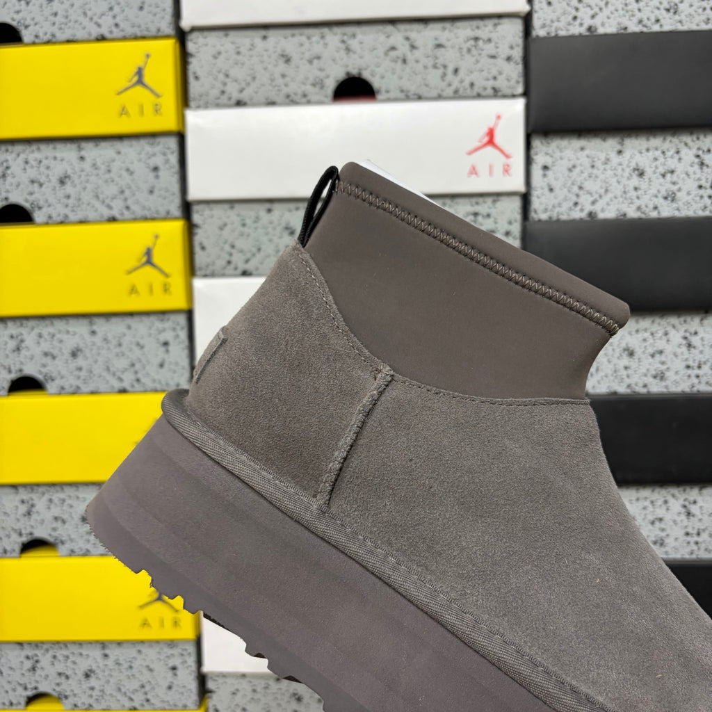 UGG Platform Ankle Boots in Thundercloud Grey