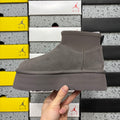 UGG Platform Ankle Boots in Thundercloud Grey