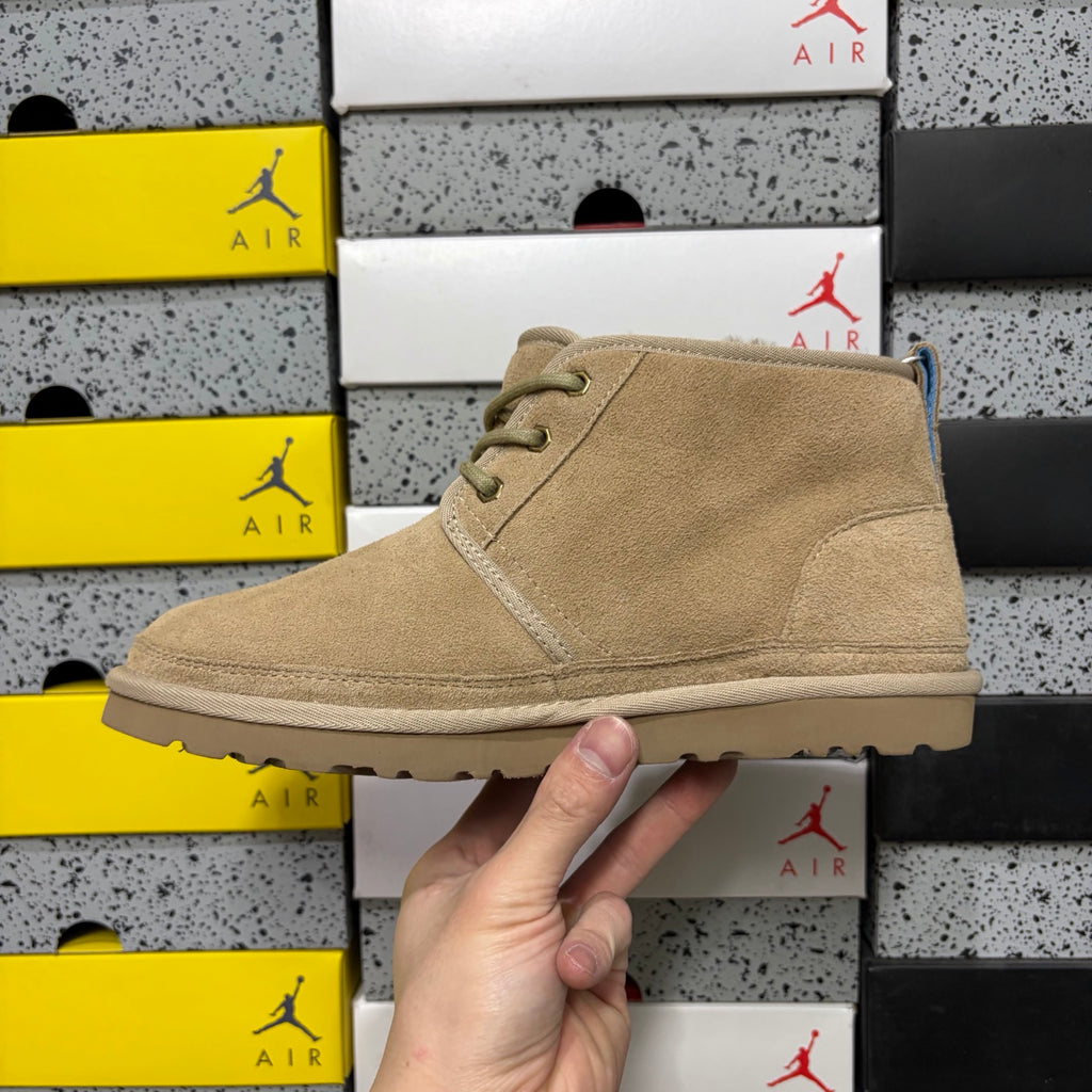 UGG Lace-Up Chukka Ankle Boots in Sand