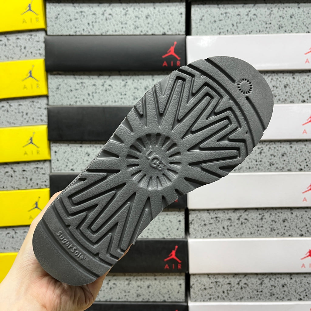 UGG Mini Button Ankle Boots in Grey