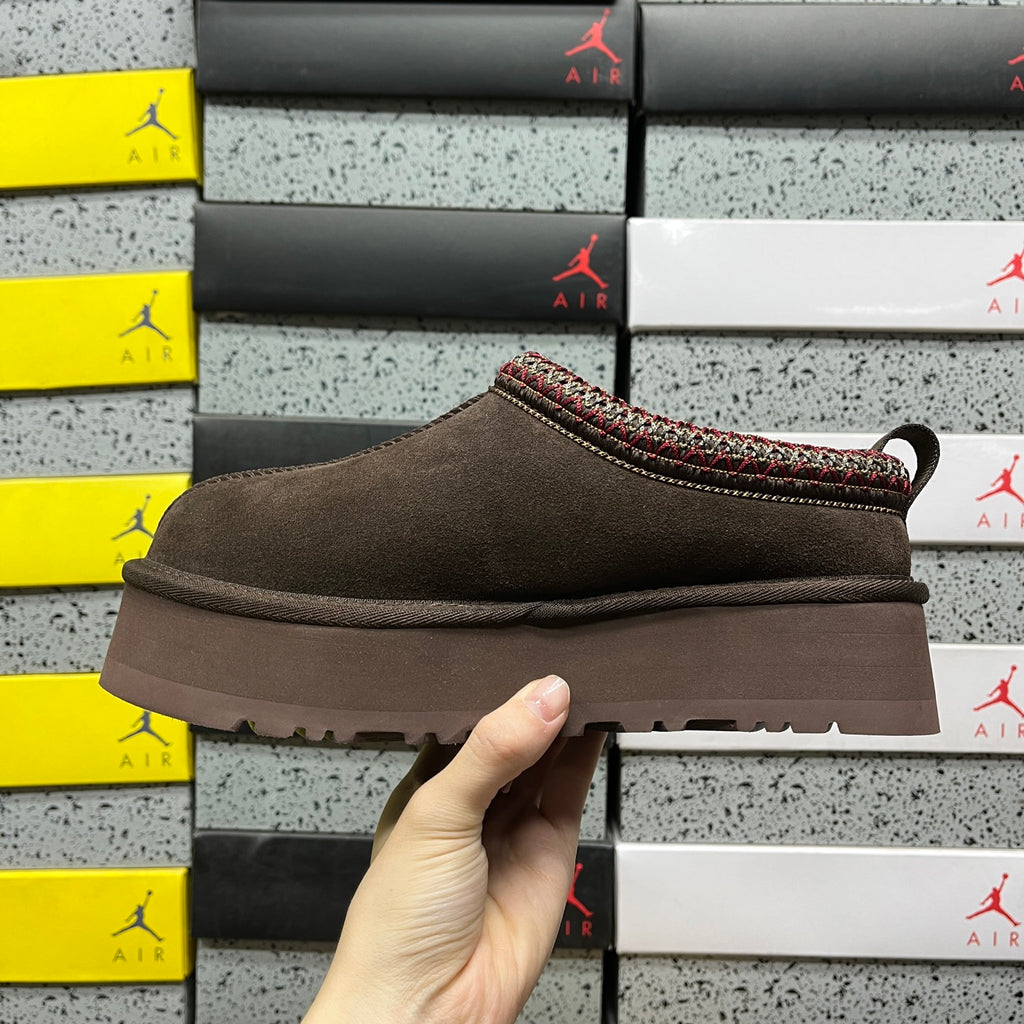 UGG Platform Slip-On Shoes in Cocoa Brown
