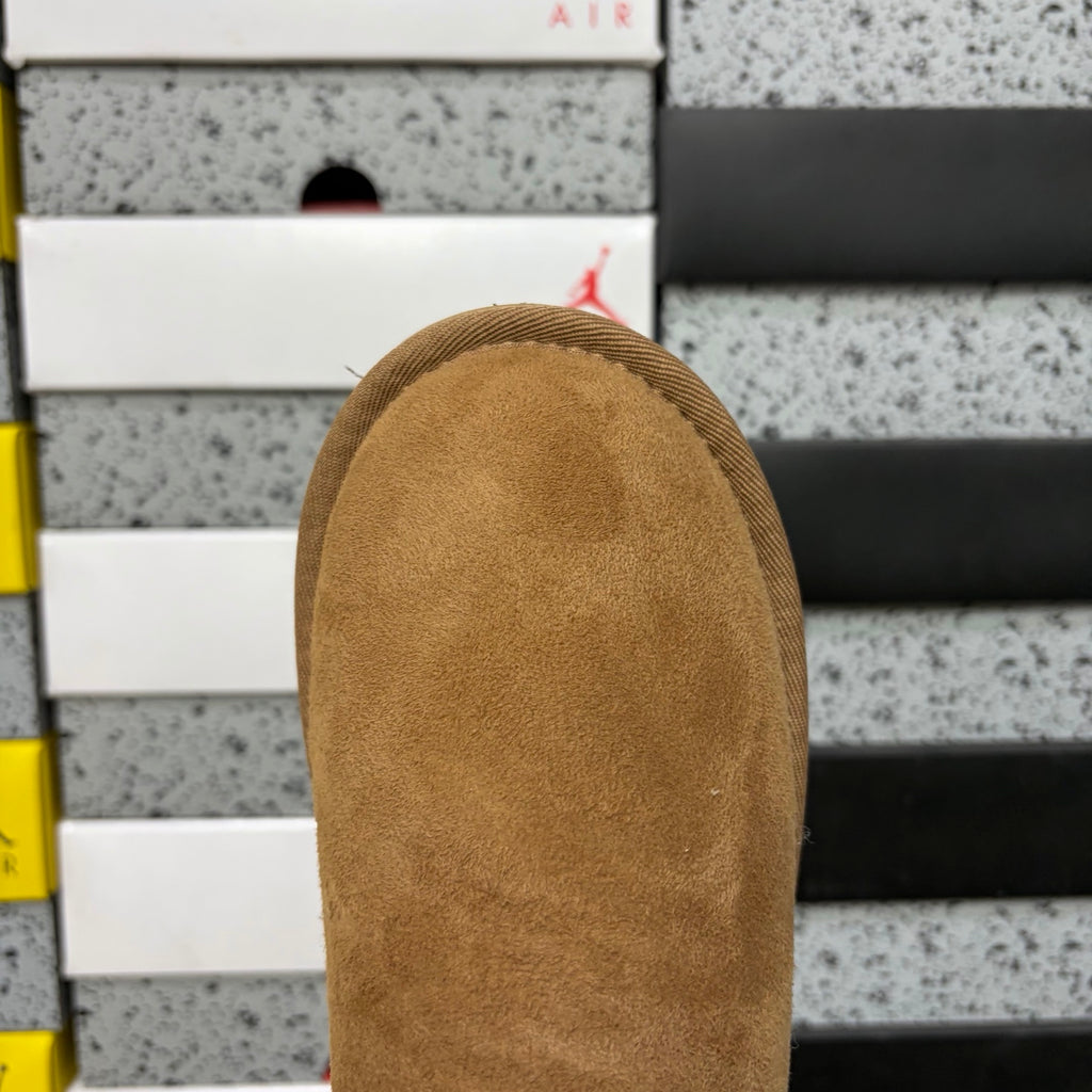 UGG Mini Pull-On Ankle Boots in Chestnut