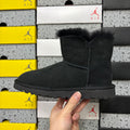 UGG Mid-Calf Button Boots in Black