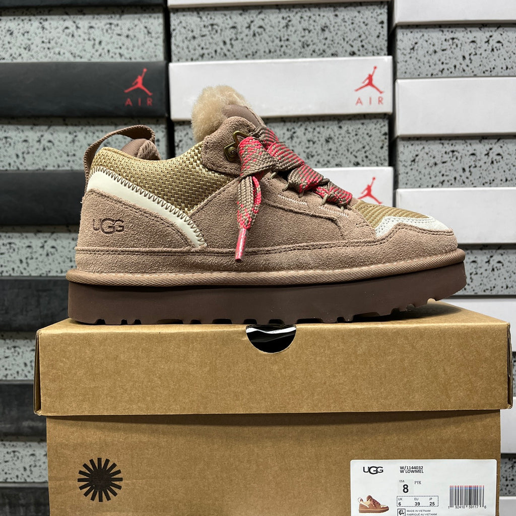 UGG Low-Top Platform Sneakers in Brown & Pink
